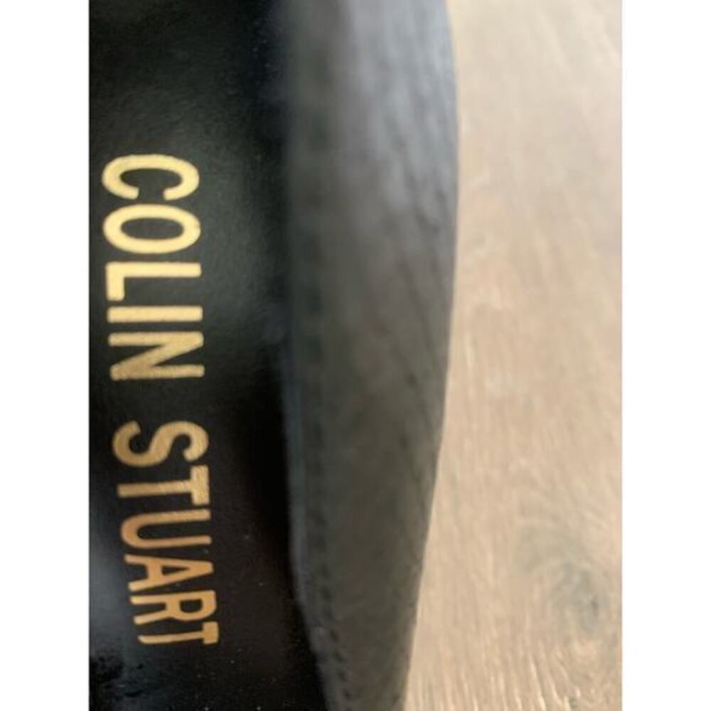 Colin Stuart Heels, Black Croc Pattern, Size 5.5M - Picture 3 of 4